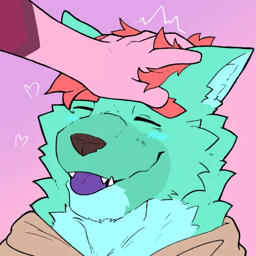 Head pats! [Art by me @MysthixDragon on Twitter!] by Mysthix