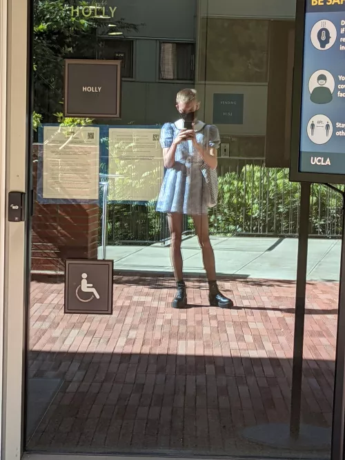 Headed to the mall by la_femboy