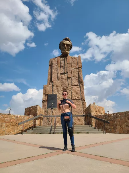 Heading east on the I-80, and decided to stop by here. [F] by bleedingpoppies