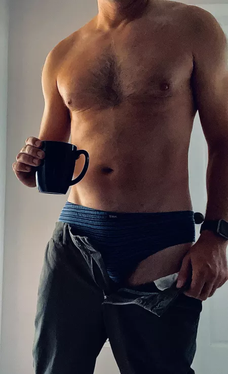 Heading into the office today… I guess I will put pants on by FunBeHad