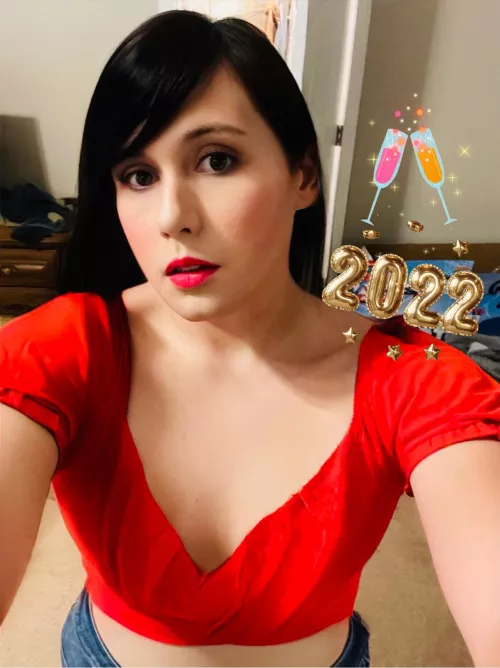 Heading out for the night, bring in the new year with a new crop top by ivyleesx