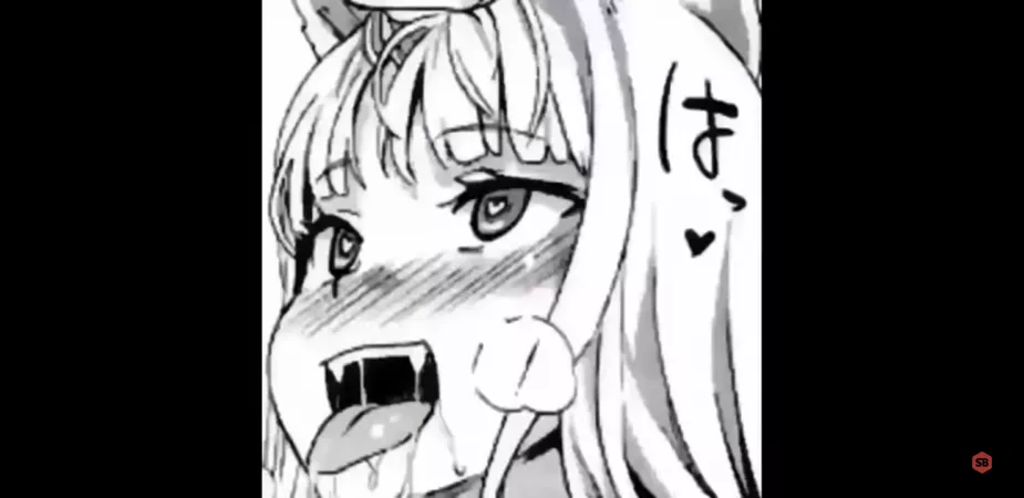 Heart eyed ahegao by cloudsimmerman