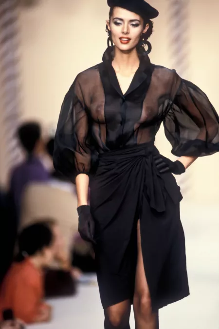 Heather Stewart Whyte, Michel Klein RTW S/S 1992 by GlamorousCuttlefish