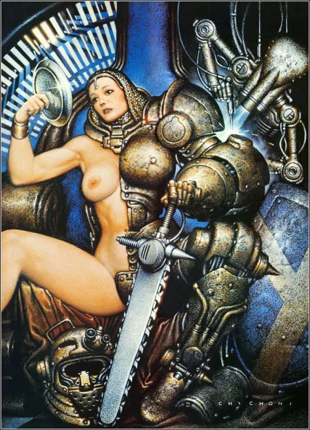 Heavy Metal cover art by Oscar Chichoni by Diffeomorphism