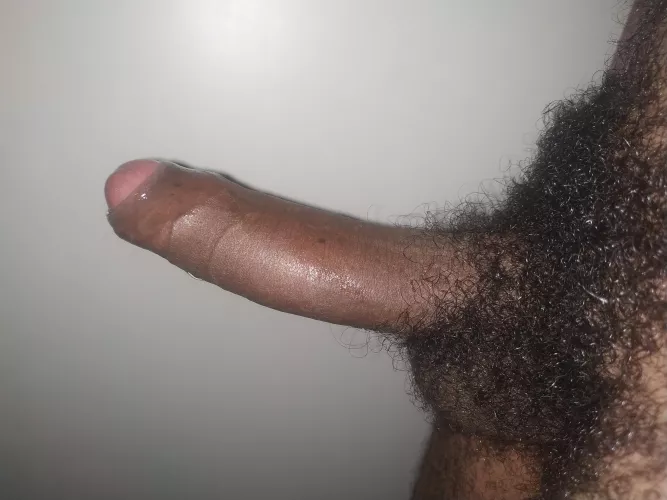 Heavy pubes and black uncut dick by BiSenior20