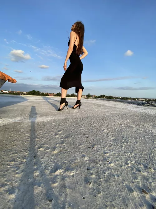 Heels on the roof😅 by Elina_re