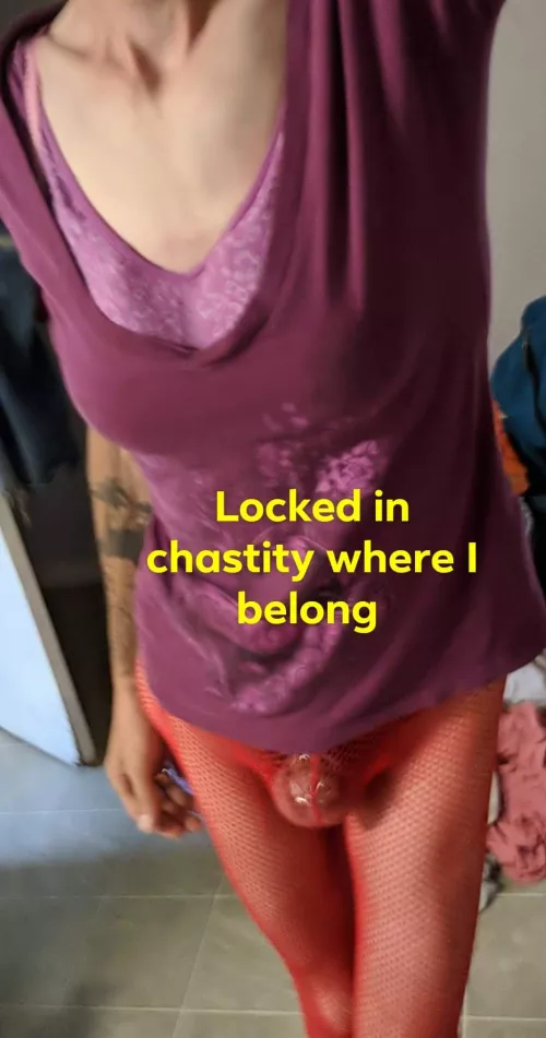 Hehe by CagedSissyAbby