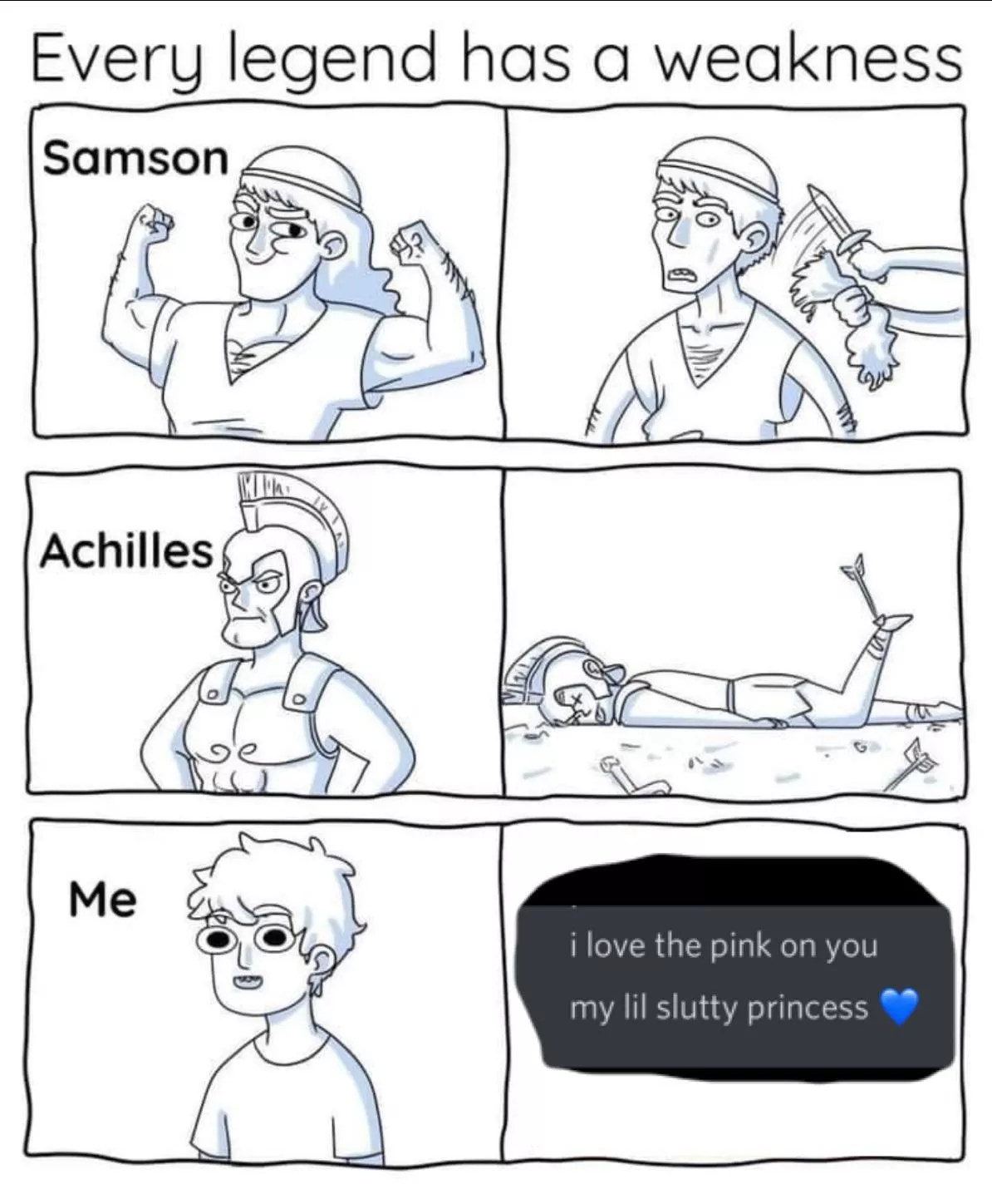 Hehe 😍🥰 posted by godofwarmth386