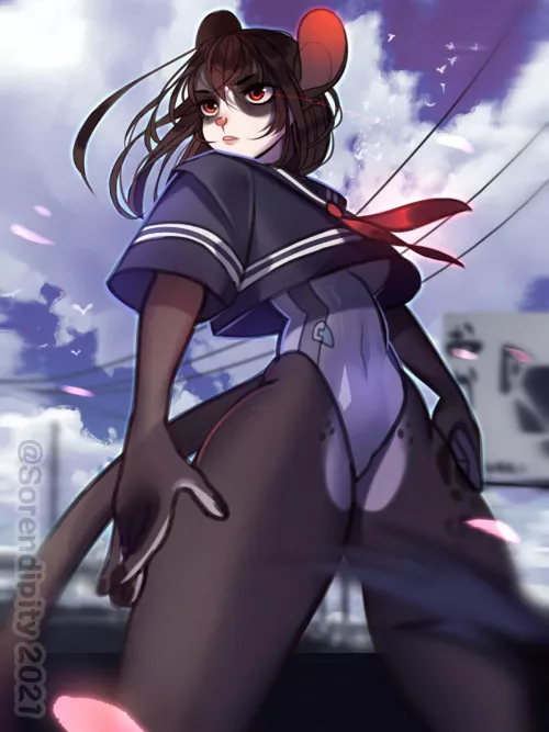 Heights (Art by me) by SSorendipity