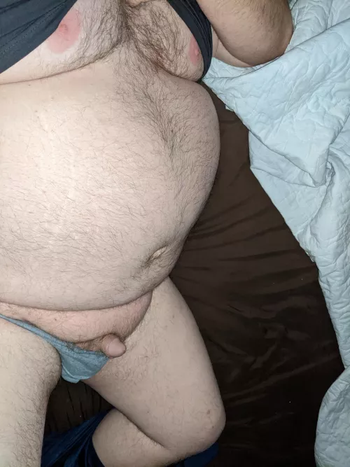 He'll get bigger if you take off your panties for me. Just sayin'. by ThrowTrafficOnly