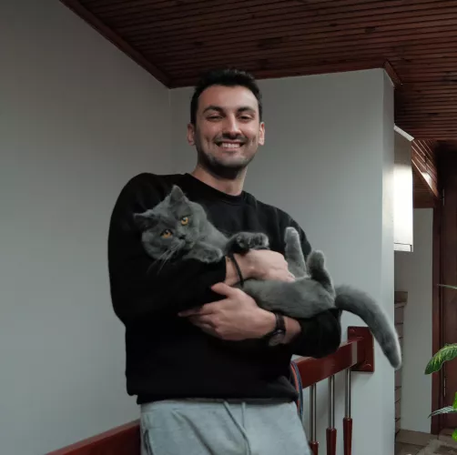 Hello from me and Simba 😂😸 by firewatchersson