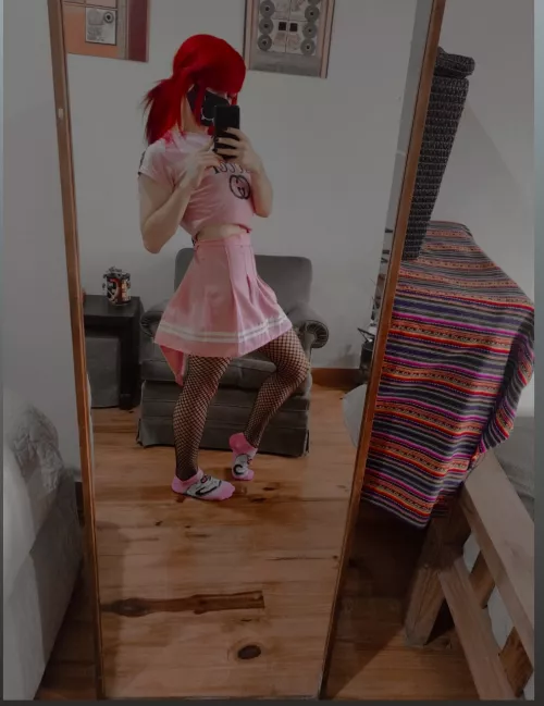 Hello! Yesterday was my birthday, sadly It's a complicated date, so almost nobody remembers. I would be very happy if you greet me 😊 . Also, this was my outfit, what do you think? (I personally love my sailor moon kitten socks 🥰) by LittleHornyIncubus