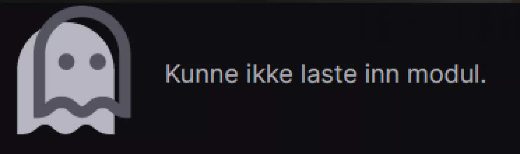 help, cant see channel points, title and uptime because of this. Translated: could not load modules by DOOKTOOP