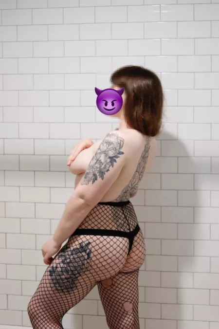 Help me put some more holes in these fishnets 😏 by la_petitemort94