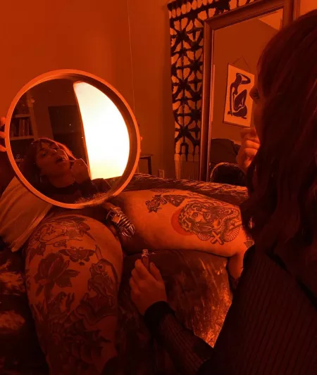 Helping me get ready 🙃 by Impossible-Rule6288