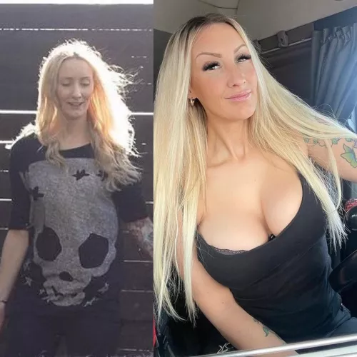 Her before/after 🤯 by MochaCypress