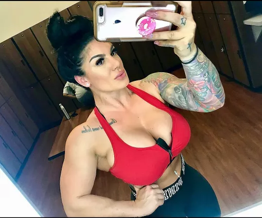 Her boobs fit in the frame by ckay02170