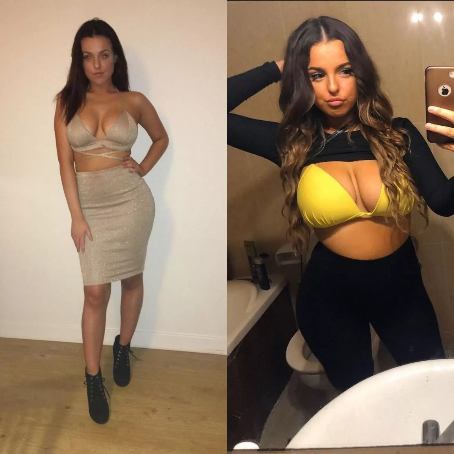 Her bust got alot bigger posted by qazmlpfghcvb