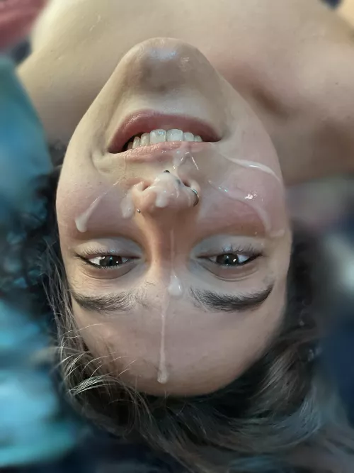 her face was my canvas, isn’t this a work of art? by Bigbodyantt