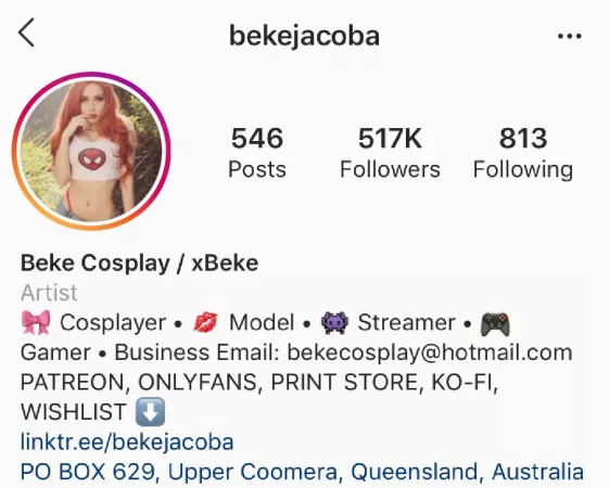 Her Instagram by dartheagleeye