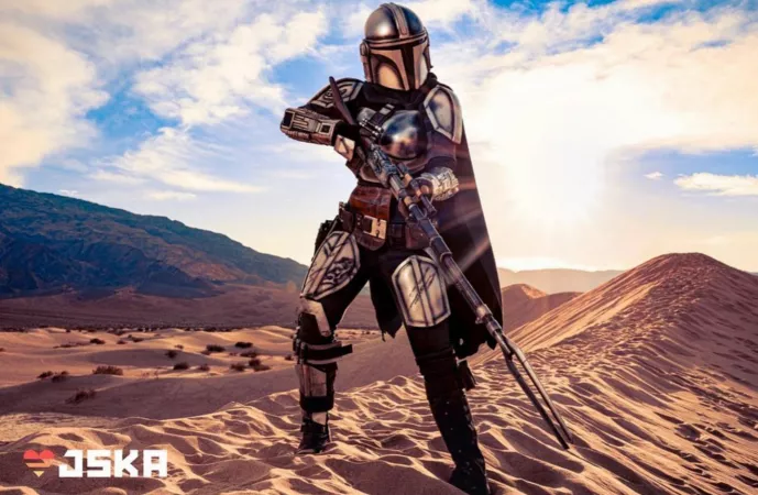 Her new Mandalorian cosplay pic 6 (fully armored) by NapasornLover