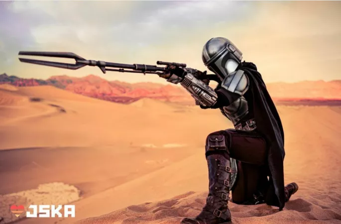 Her new Mandalorian cosplay pic 7 (fully armored) by NapasornLover