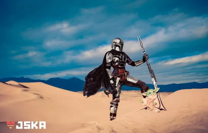 Her new Mandalorian cosplay pic 8 (fully armored) by NapasornLover