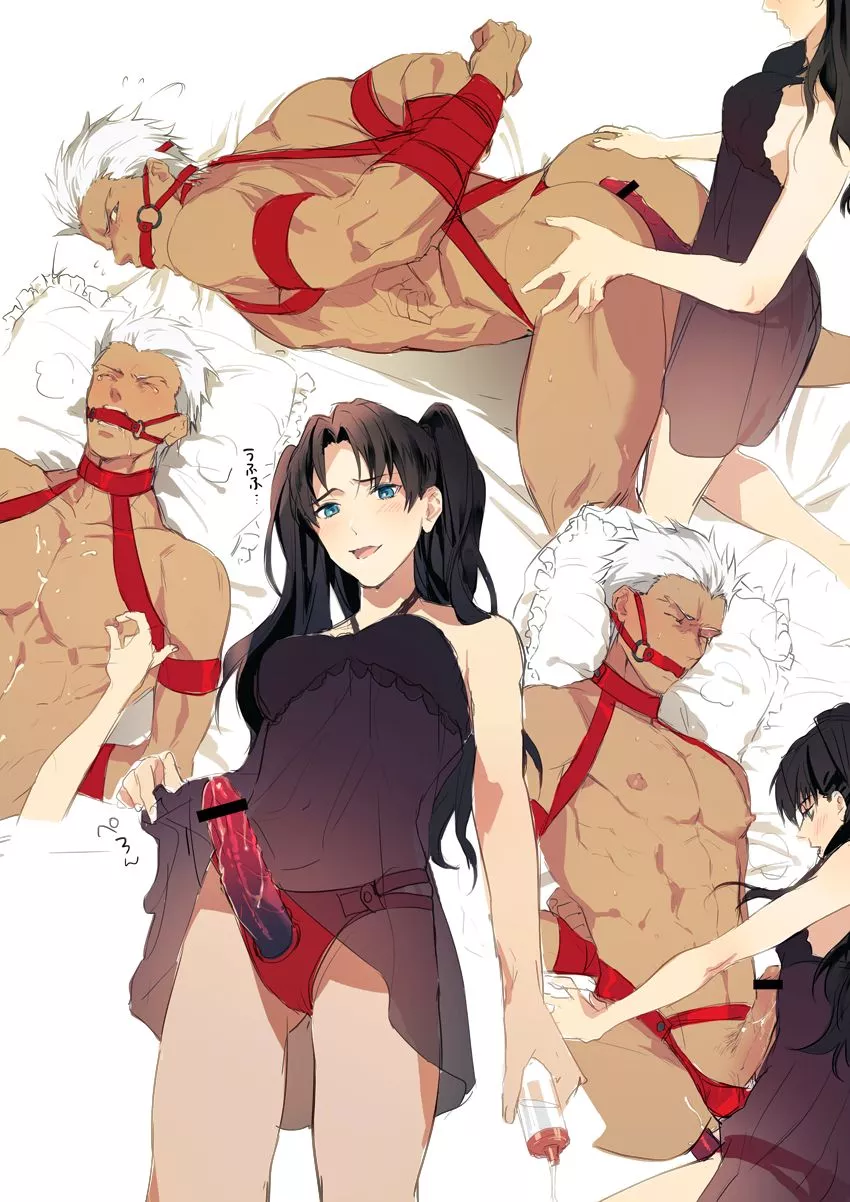 Her pet is lubed up, tied up and ready to get fucked posted by Oak_jack