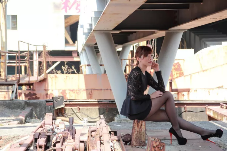 Her pose and outfit might not be too revealing but still seductive by Ok_Vast_8588