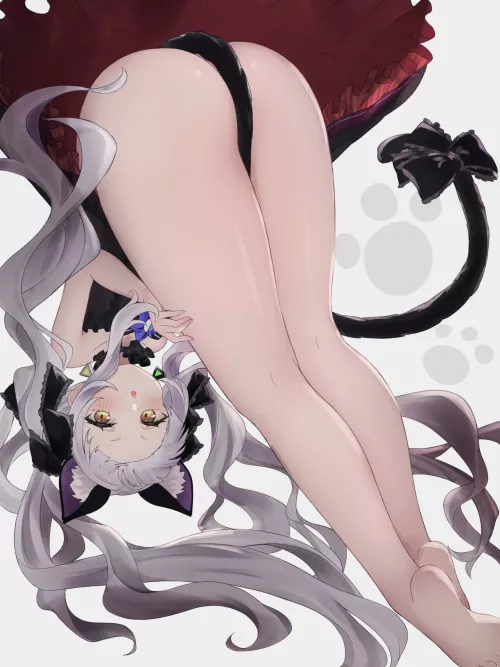 Her thighs are so gorgeous by Keqingl