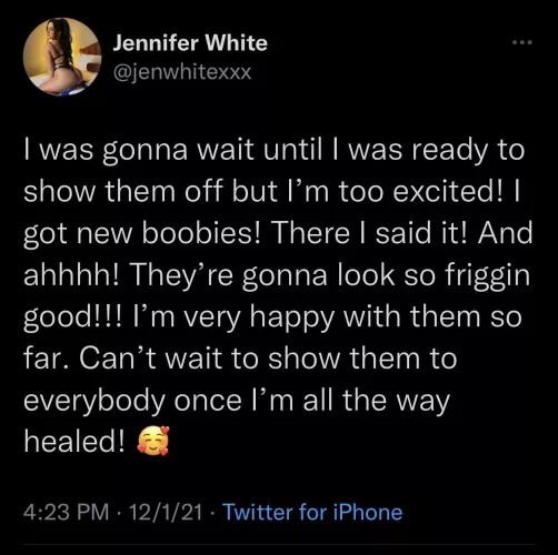 Here come the ppl who gonna be mad as hell while im over like now she got ass AND titties!!!! by kevtheblackfox