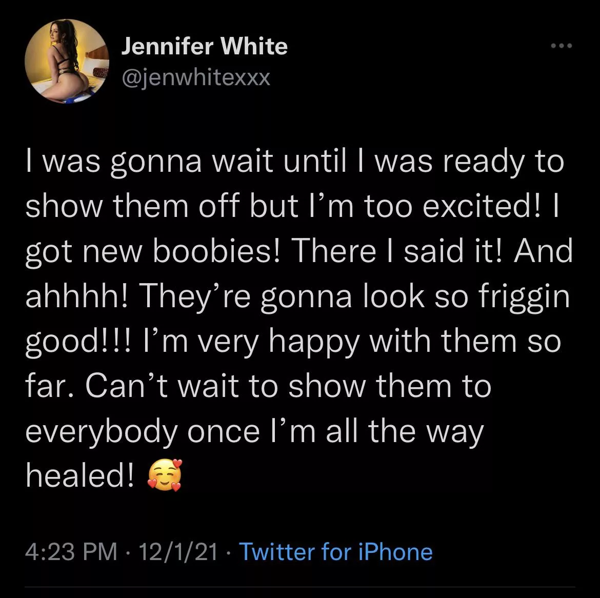 Here come the ppl who gonna be mad as hell while im over like now she got ass AND titties!!!! posted by kevtheblackfox