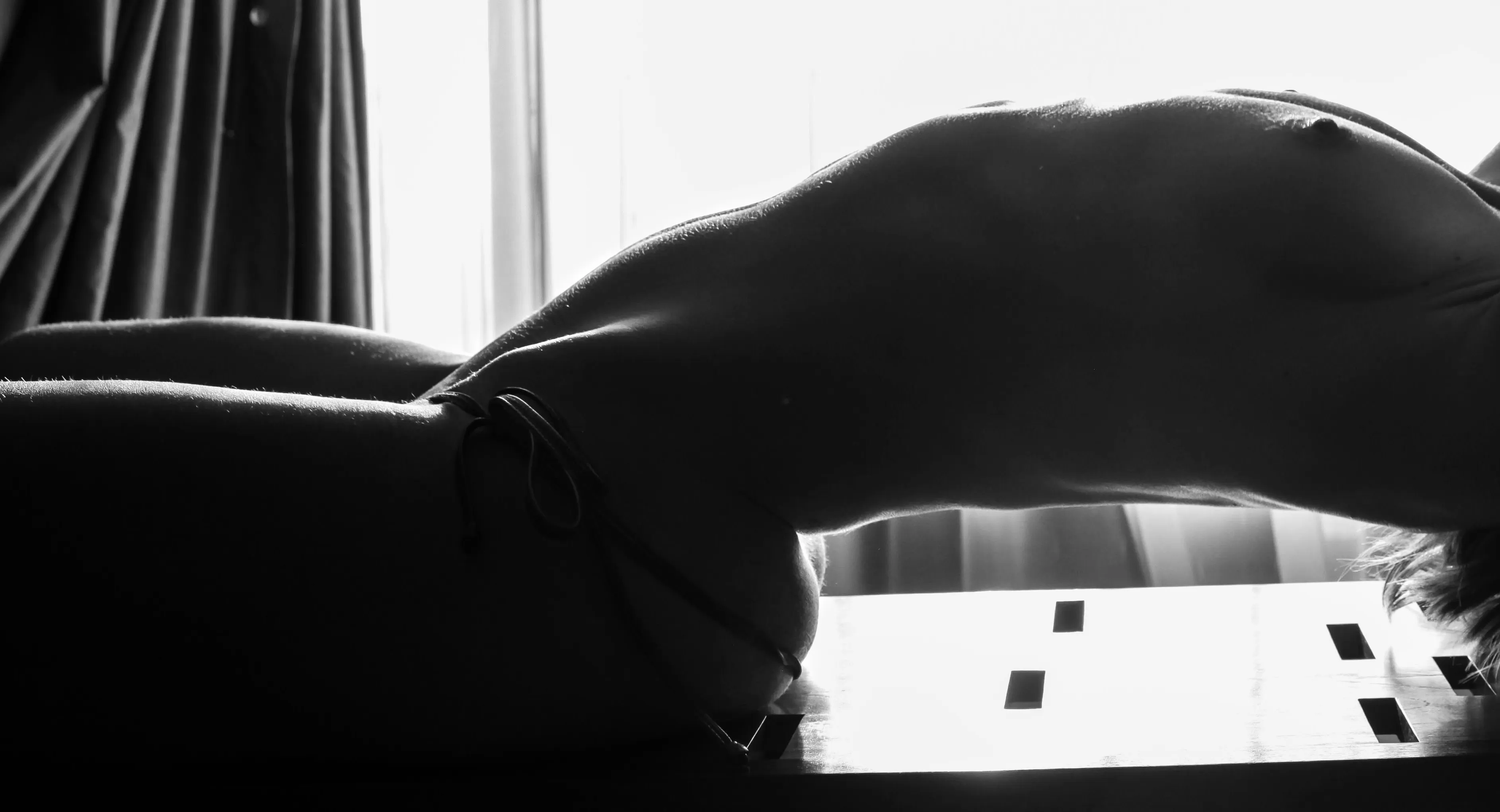 Here my mom bod hip bones… posted by sojourncouple