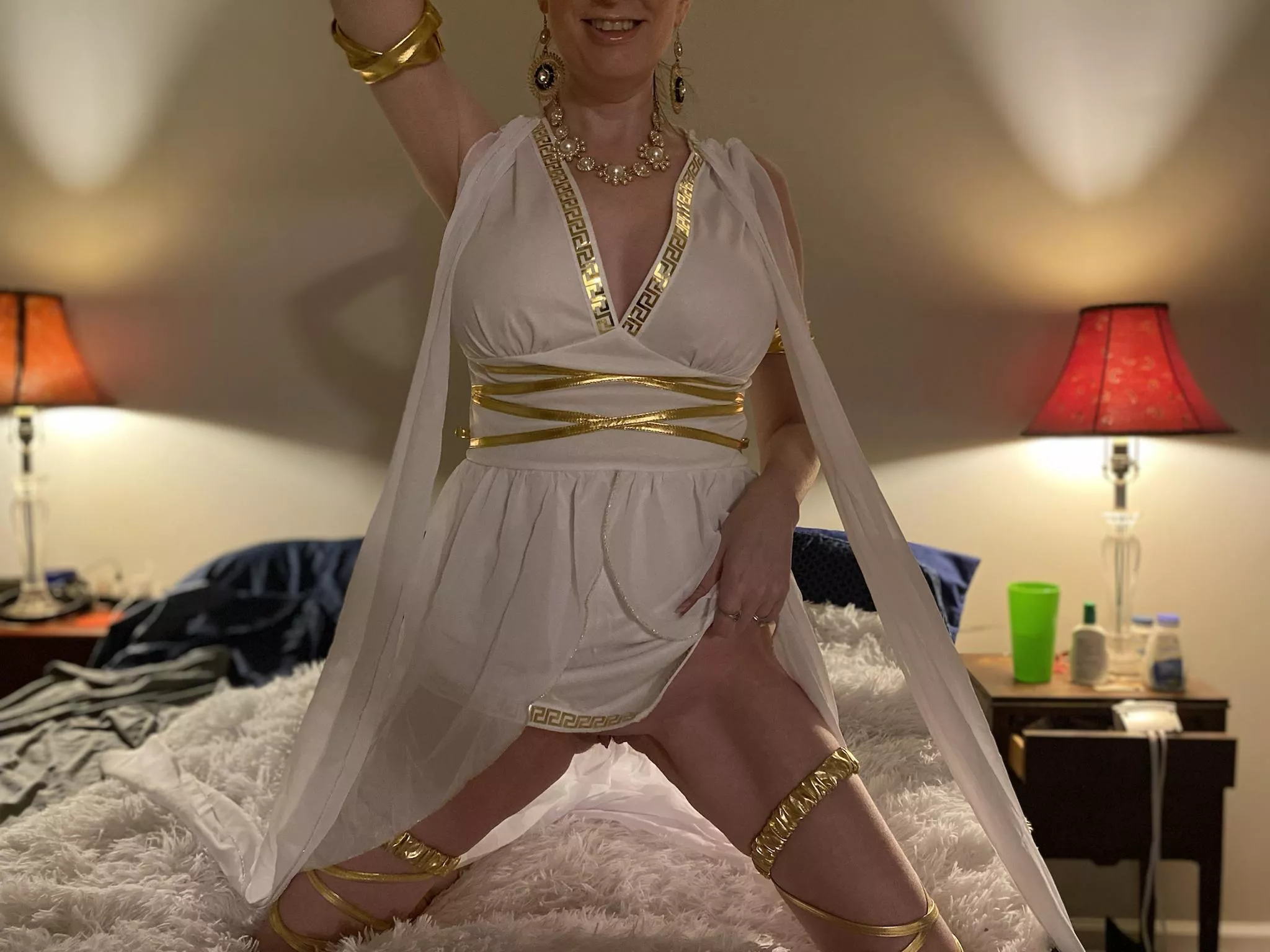 Here’s another one in my Halloween costume. I had a lot of fun in this last night. posted by feed_me_mangos