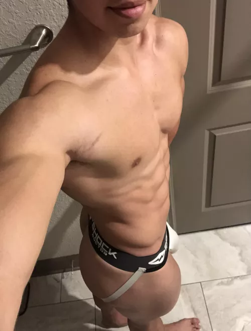 Here’s me in a jockstrap by jjjkkkthrowaway