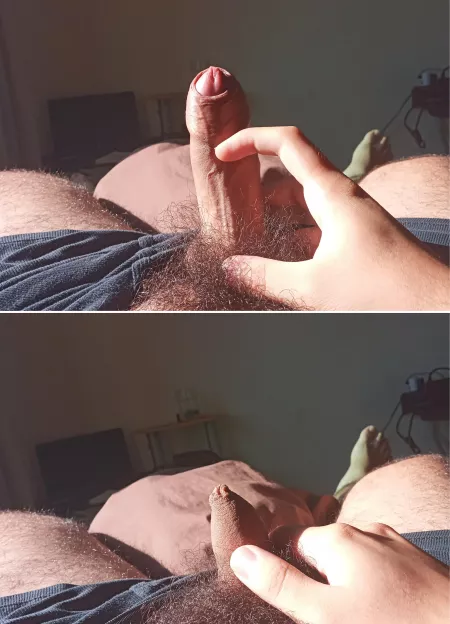 here's mine, from tiny to just right:p by randomhrnyMX