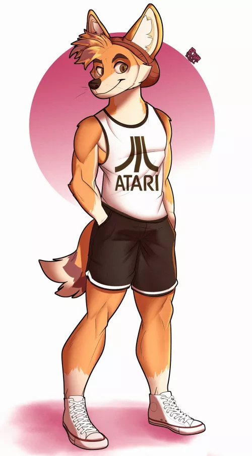 Here's some Summer Vibes Commission for SparkyFen ☀️😎 (art by me @RyanCreativeDen on Twitter) by LennRichardt