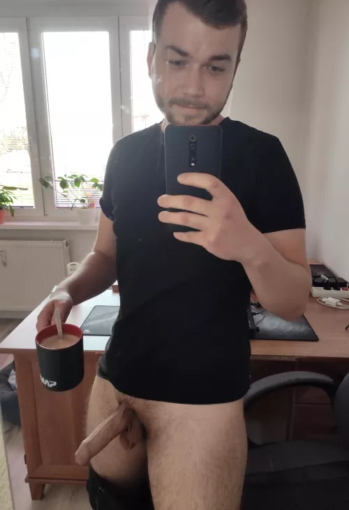 Here's your coffee. Is there anything else you would like? by ChallengeMe7