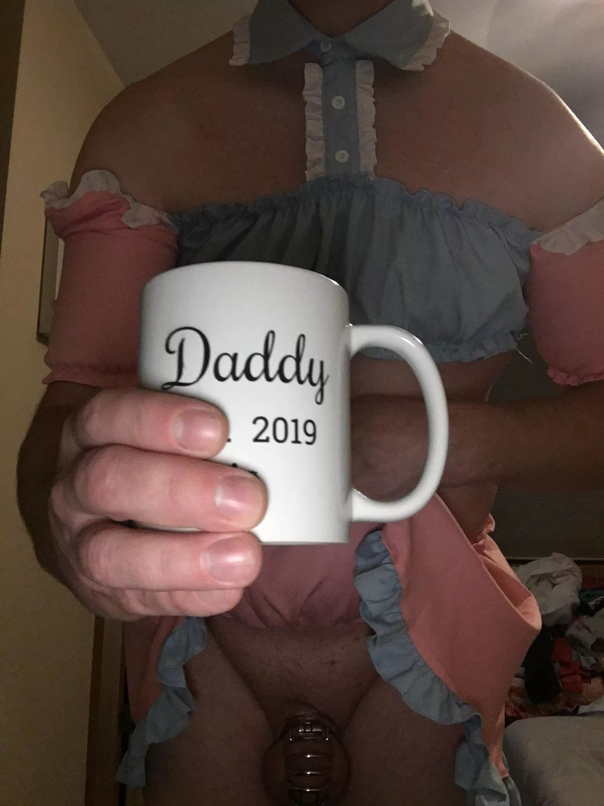 Here’s your coffee, sir. I’m ready for my cage check. Thank you sir. posted by greybeetle57