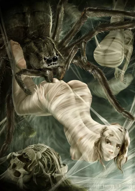 Hermione .VS. Aragog, Pt. 3 (NinjArtist) by [deleted]