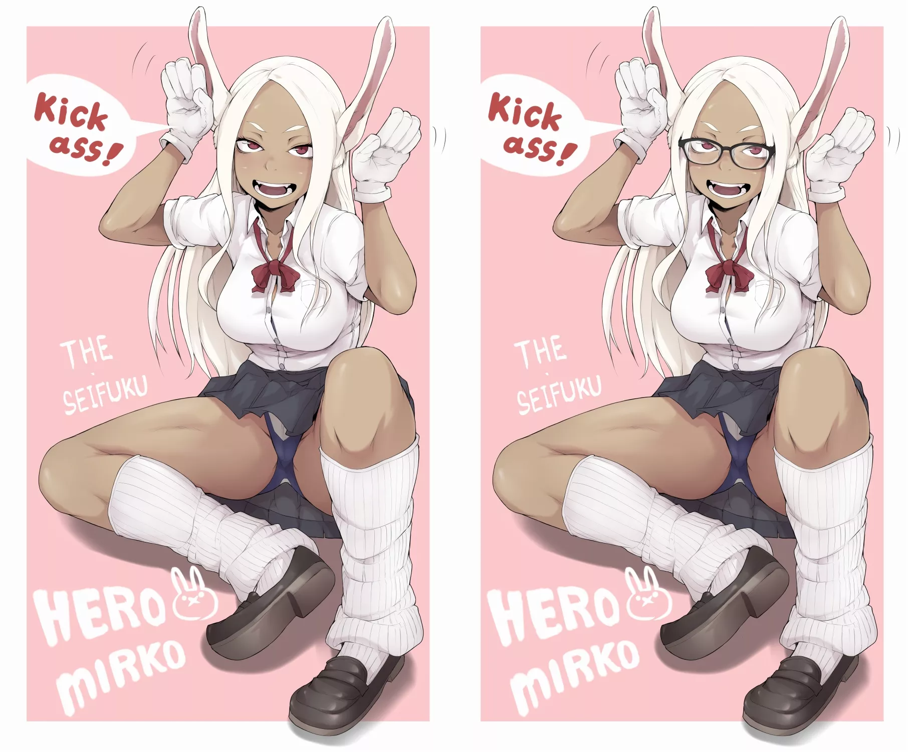 Hero school student, Rumi Usagiyama [Negi DaiJin] posted by NautyNautilus