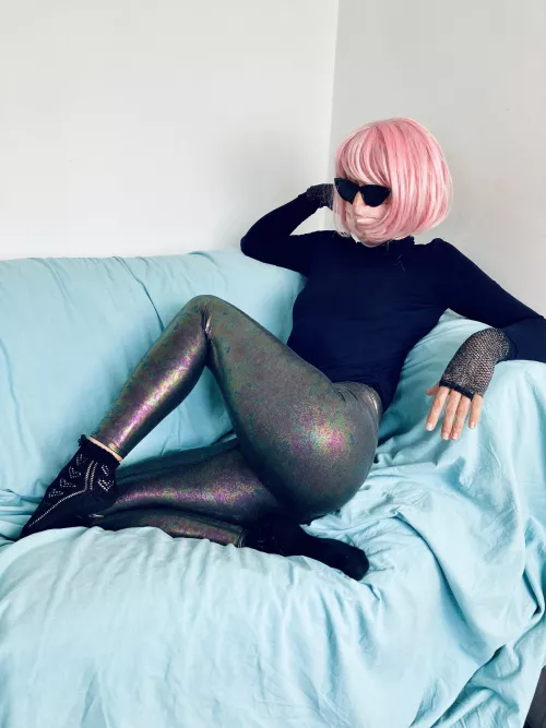 Heroine Sport Marvel leggings in Slick Black by ShyneeYogi