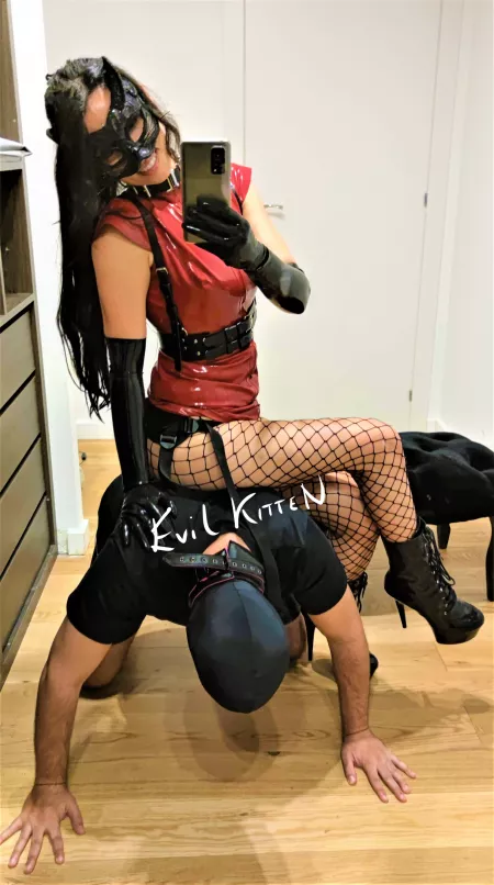 He's definitely made to be on his knees by MistressEvilKitten