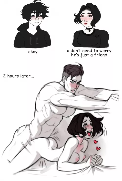 He's just a friend by uservvolf