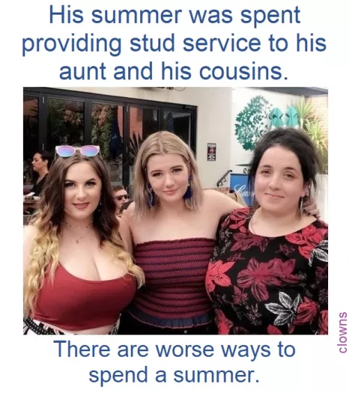 He's so glad he came. by clowns4mom