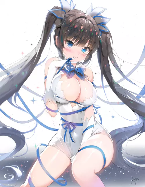 Hestia looking cute by creedroyce
