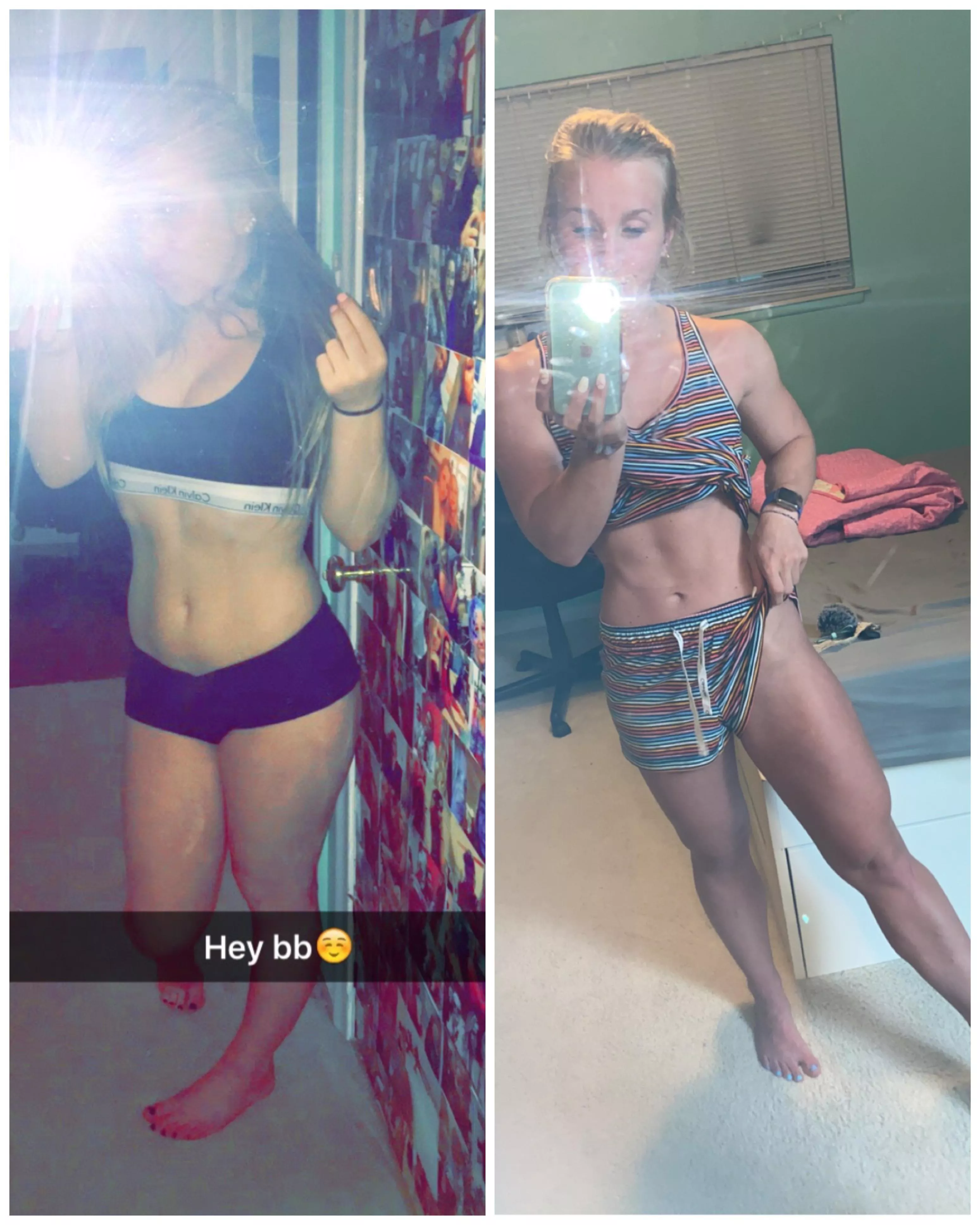 “Hey Alexa, add some muscles” 😍 posted by abbylynnxoxo