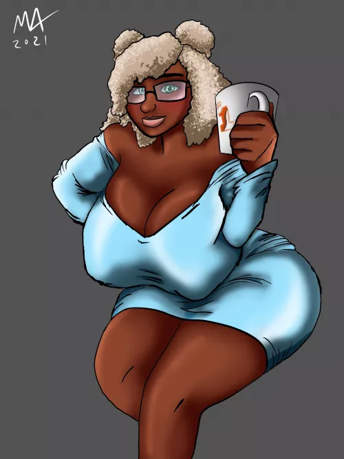 Hey babe, want some coffee? by TheBlueJacketX