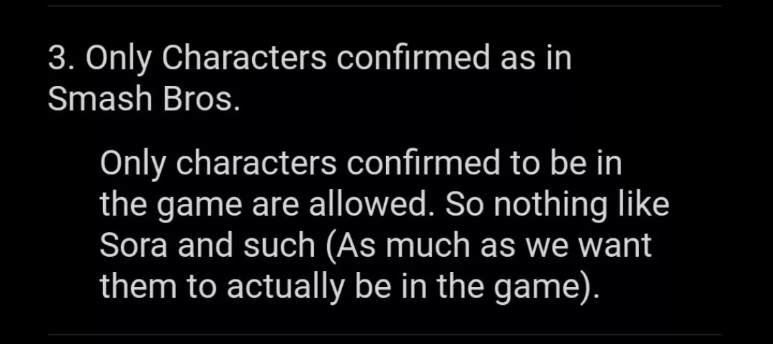 Hey, could you do me a favor and put Rayman in it? It seems every character yall put there gets confirmed. by GoodDoggo162