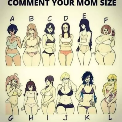 Hey cucks comment your mom size by BullyDenise